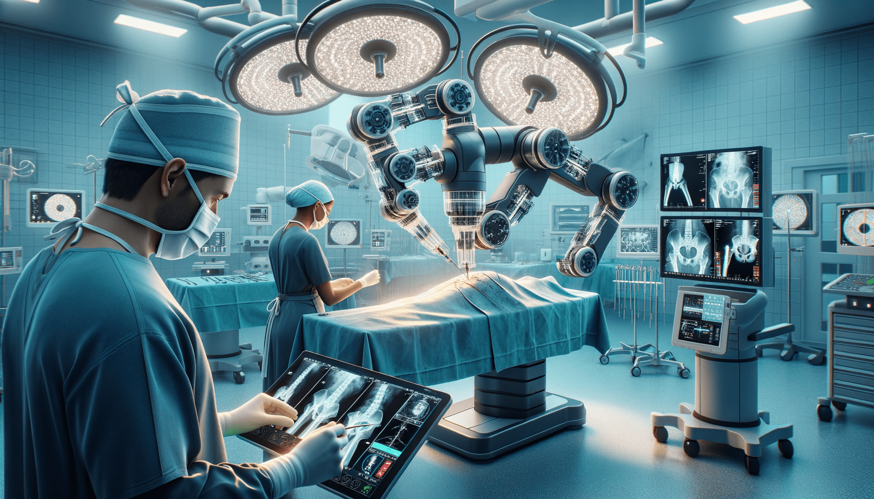 fluoroscopy‐based robotic‐assisted total hip arthroplasty